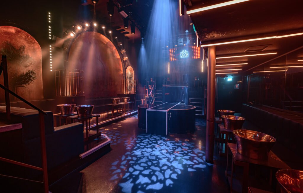 Reign Club London burlesque show