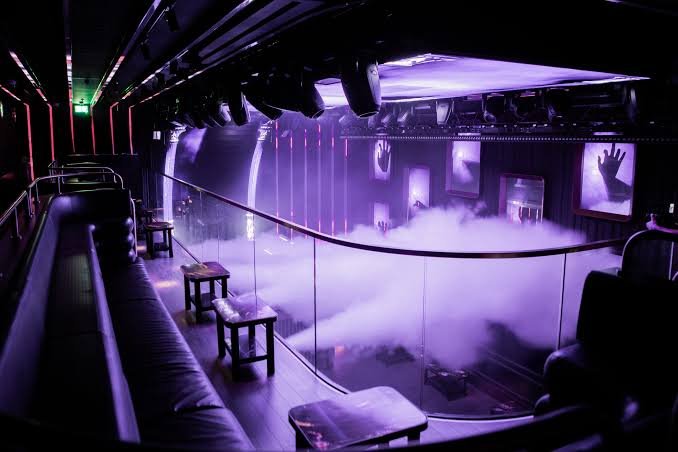 77 Club London interior